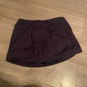 L Black Golf Skirt